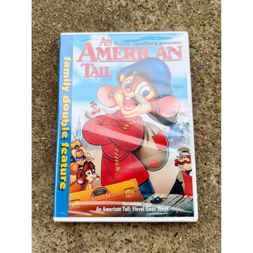 An American Tail Family Double Feature DVD Fievel Goes West 2-Movie Set‎ New